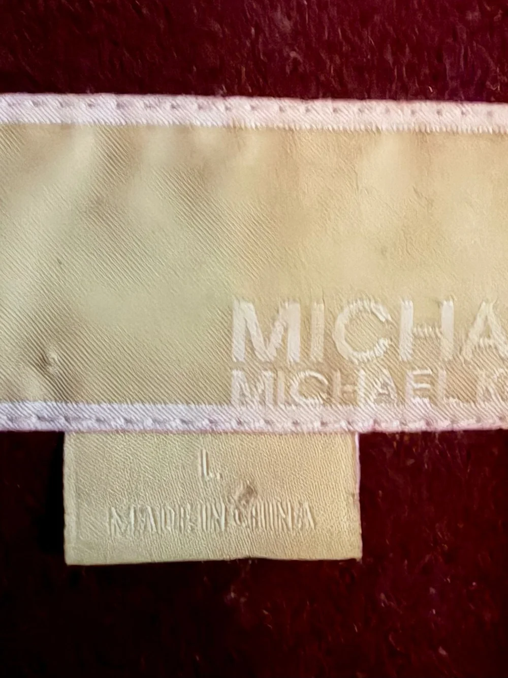 Michael Kors Textured Wool Jacket - Large